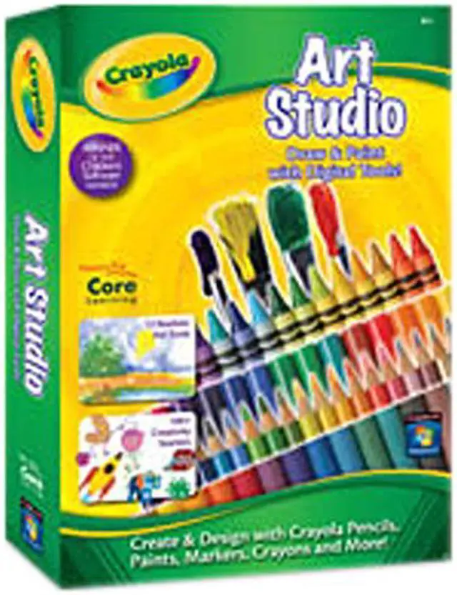 Main image of Core Learning Crayola Art Studio - Download