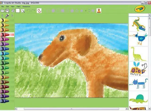 Alt view image 2 of 3 - Core Learning Crayola Art Studio - Download