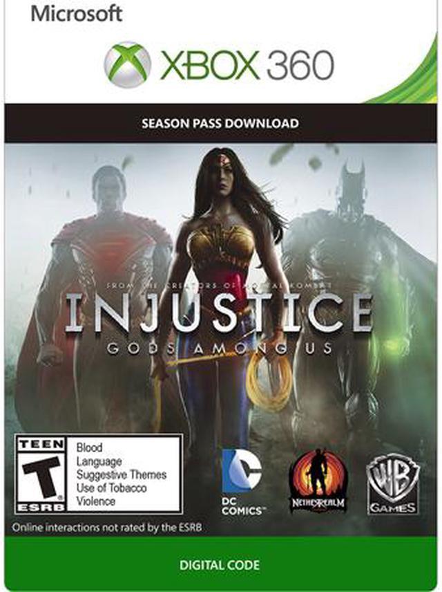 WB Game's X Box 360 Video Game Injustice Gods Among Us 