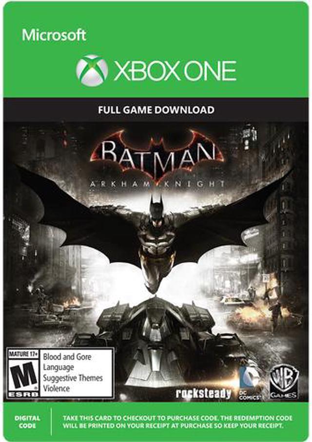 cómo mientras mudo Batman Arkham Knight - Xbox One [Digital Code] Downloadable Games -  Newegg.com