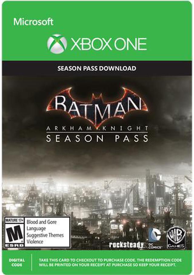 Sur sorpresa Percepción Batman Arkham Knight Season Pass - Xbox One [Digital Code] Downloadable  Games - Newegg.com
