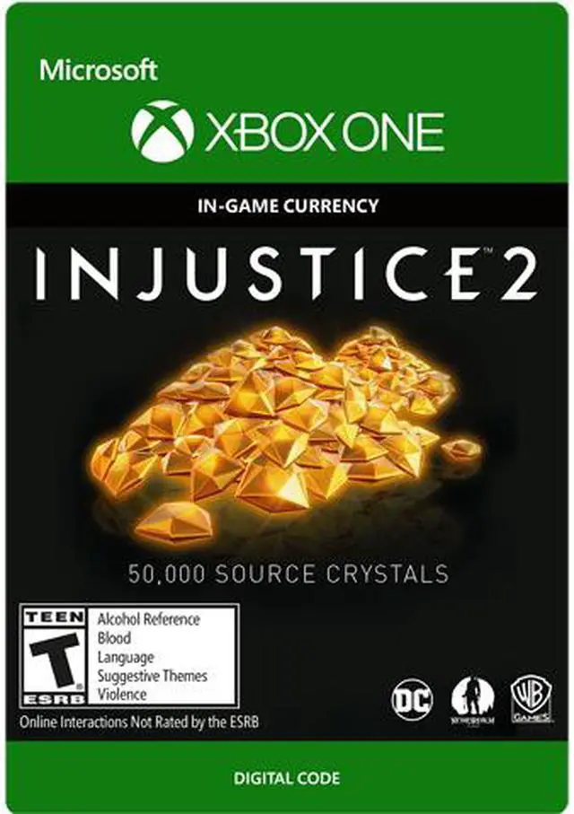 Main image of Injustice 2: 50,000 Source Crystals Xbox One [Digital Code]