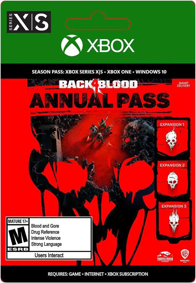 Main image of Back 4 Blood Annual Pass Xbox Series X | S / Xbox One / Win 10 [Digital Code]