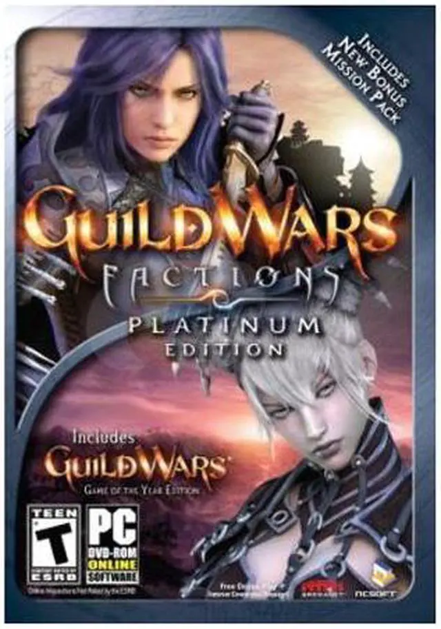 Main image of Guild Wars factions Platinum Edition PC Game