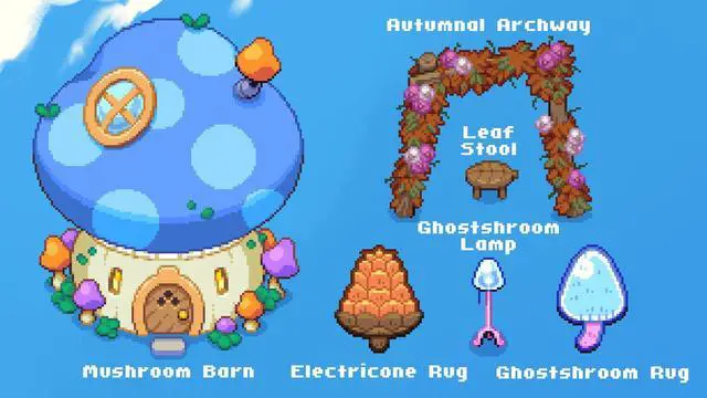 Alt view image 3 of 5 - Moonstone Island Autumnal Accessories DLC Pack - PC [Steam Online Game Code]