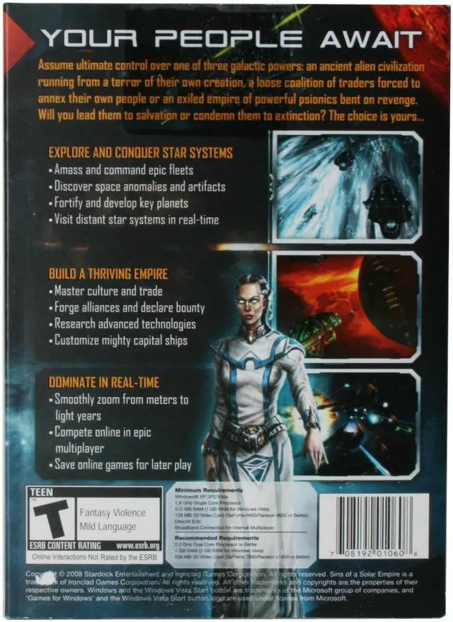 Alt view image 3 of 19 - Sins of a Solar Empire PC Game