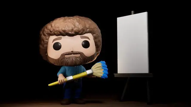 Alt view image 2 of 5 - Funko Fusion - Bob Ross Pack - PC [Steam Online Game Code]