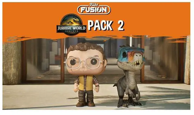 Main image of Funko Fusion - Jurassic World Rebirth Pack 2 - Dr Henry Loomis and Raptor - PC [Steam Online Game Code]