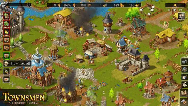 Alt view image 5 of 9 - Townsmen - A Kingdom Rebuilt  [Online Game Code]