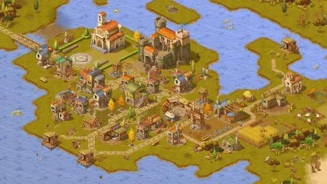 Alt view image 4 of 5 - Townsmen - A Kingdom Rebuilt: The Seaside Empire  [Online Game Code]