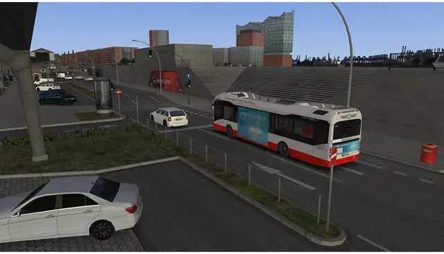 Alt view image 13 of 20 - OMSI 2 Add-On HafenCity - Hamburg modern [Online Game Code]