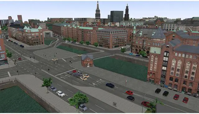 Alt view image 16 of 20 - OMSI 2 Add-On HafenCity - Hamburg modern [Online Game Code]
