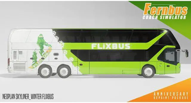 Alt view image 3 of 11 - Fernbus Simulator - Anniversary Repaint Package [Online Game Code]