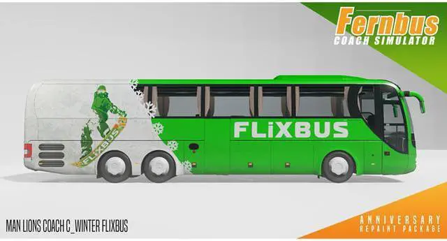 Alt view image 4 of 11 - Fernbus Simulator - Anniversary Repaint Package [Online Game Code]