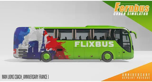 Alt view image 8 of 11 - Fernbus Simulator - Anniversary Repaint Package [Online Game Code]