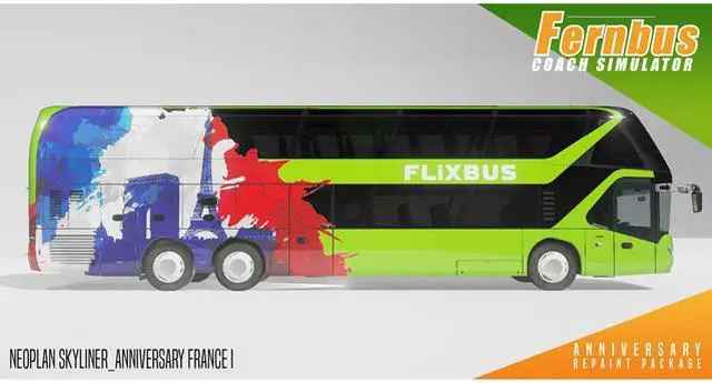 Alt view image 10 of 11 - Fernbus Simulator - Anniversary Repaint Package [Online Game Code]