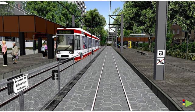 Alt view image 14 of 20 - OMSI 2 Add-on Strassenbahn NF6D Essen/Gelsenkirchen [Online Game Code]