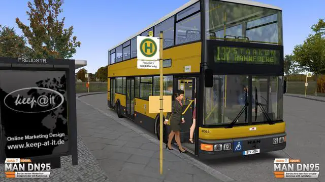 Alt view image 10 of 19 - OMSI 2 Add-On MAN DN95  [Online Game Code]