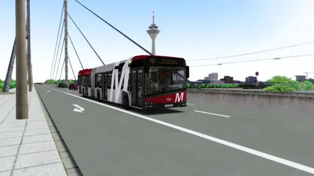 Alt view image 7 of 20 - OMSI 2 Add-On Düsseldorf  [Online Game Code]