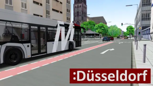 Alt view image 13 of 20 - OMSI 2 Add-On Düsseldorf  [Online Game Code]