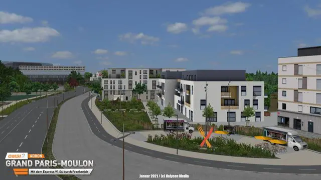 Alt view image 13 of 20 - OMSI 2 Add-on Grand Paris-Moulon  [Online Game Code]