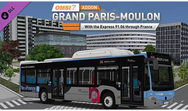 Main image of OMSI 2 Add-on Grand Paris-Moulon  [Online Game Code]
