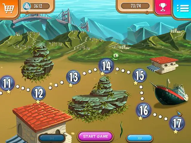 Alt view image 4 of 11 - Atlantic Quest Solitaire [Online Game Code]