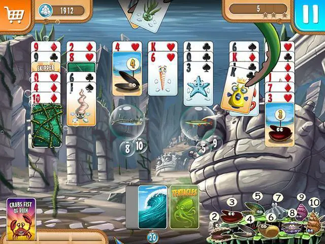 Alt view image 9 of 11 - Atlantic Quest Solitaire [Online Game Code]