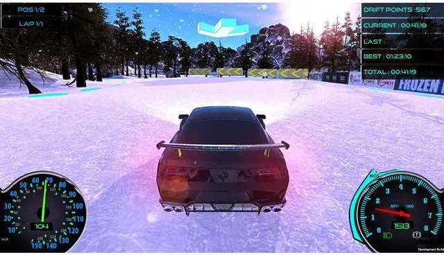 Alt view image 6 of 8 - Frozen Drift Race [Online Game Code]