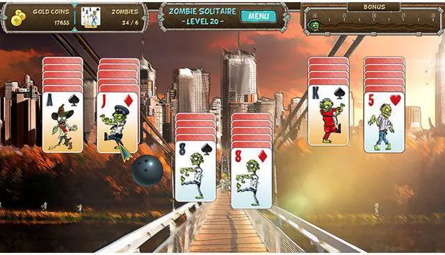 Alt view image 6 of 7 - Zombie Solitaire [Online Game Code]