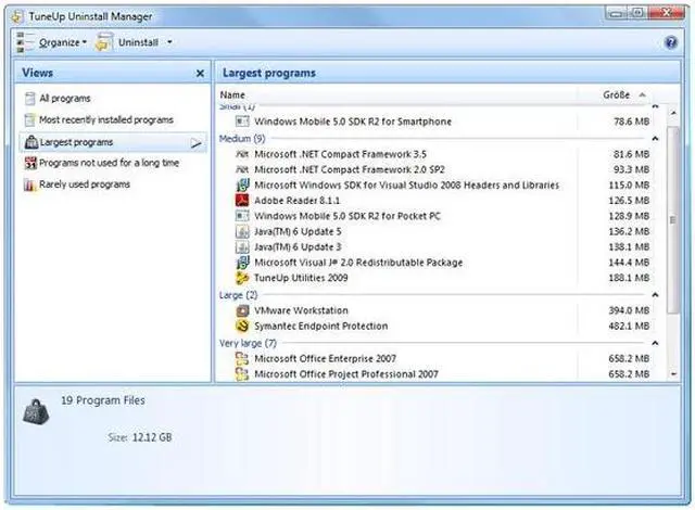 Alt view image 5 of 7 - TuneUp Utilities 2009