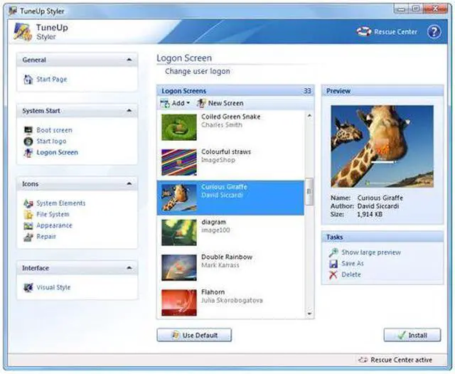 Alt view image 6 of 7 - TuneUp Utilities 2009