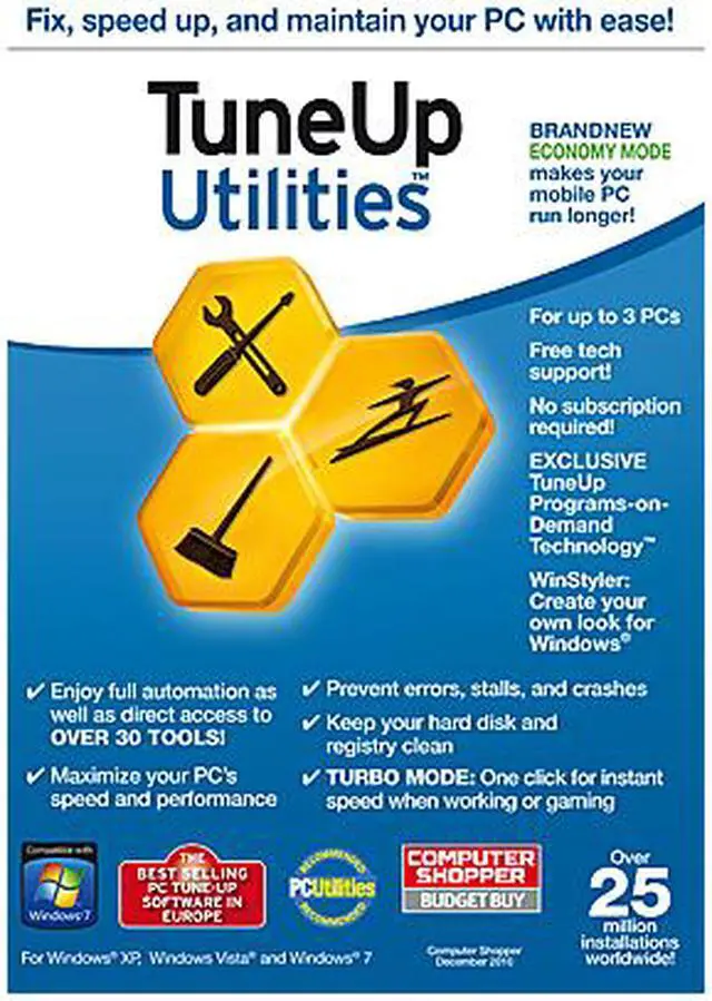 Main image of TuneUp Utilities 2012 - 3 User