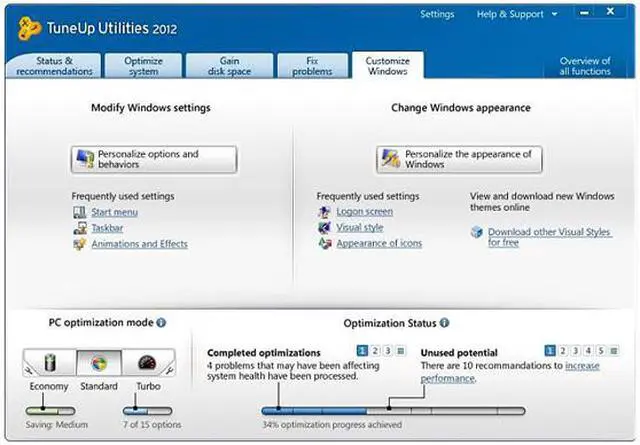 Alt view image 7 of 8 - TuneUp Utilities 2012 - 3 User