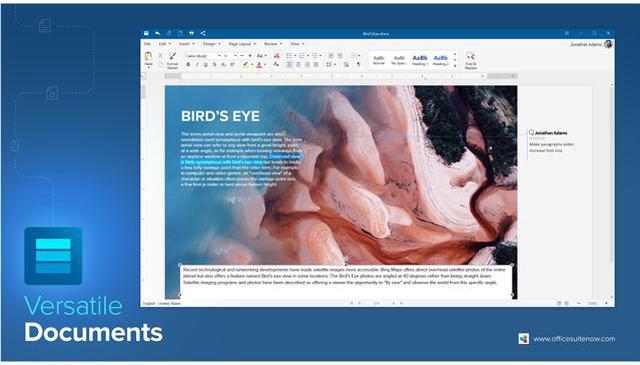 Alt view image 2 of 8 - MobiSystems OfficeSuite Home & Business 2020 Works with Microsoft Office & PDF- Lifetime License - Download