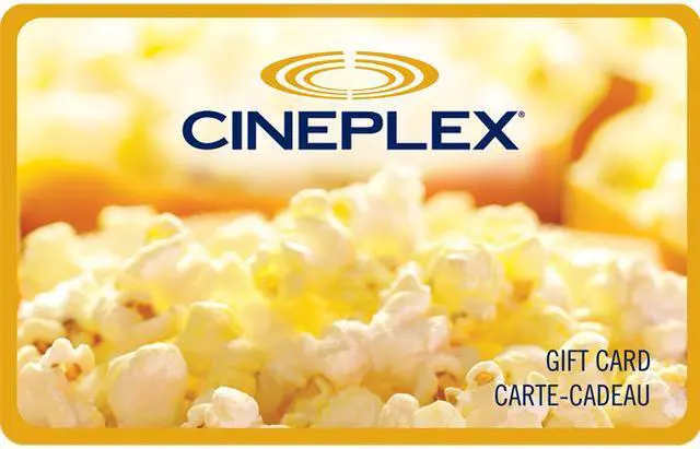 Main image of Cineplex $10 Gift Card (Email Delivery)