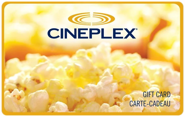 Main image of Cineplex $20 Gift Card (Email Delivery)