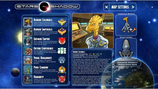 Alt view image 6 of 7 - Stars in Shadow [Online Game Code]