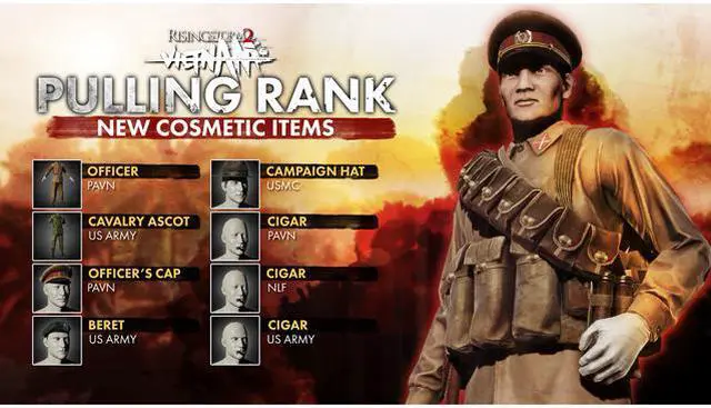 Alt view image 3 of 5 - Rising Storm 2: Vietnam - Pulling Rank Cosmetic DLC [Online Game Code]