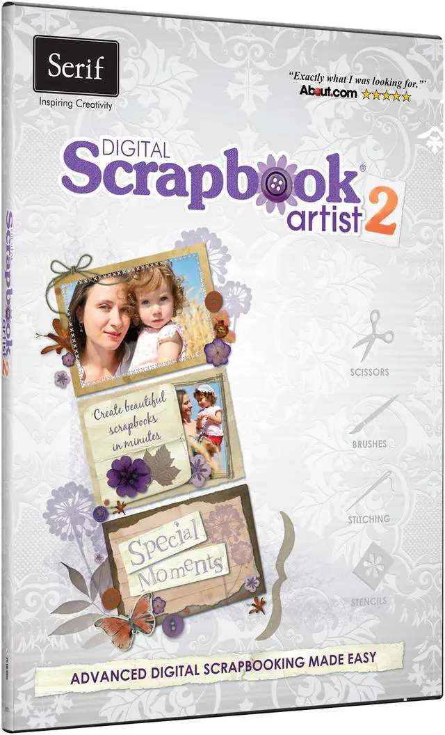 Main image of Serif Digital Scrapbook Artist 2