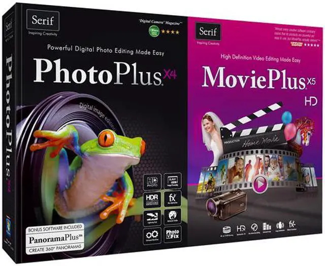 Main image of Serif PhotoPlus X4 & MoviePlus X5 Bundle