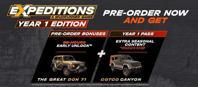 Alt view image 2 of 11 - Expeditions: A MudRunner Game - Year 1 Edition - PC [Steam Online Game Code]