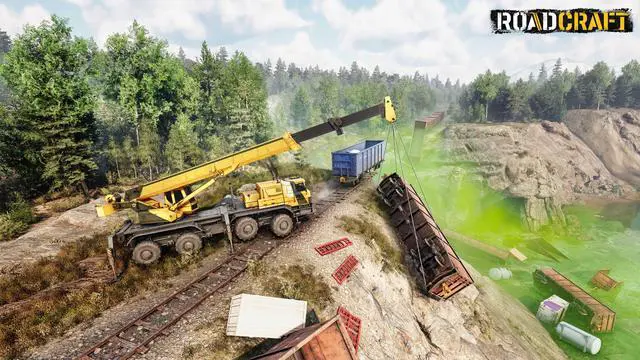 Alt view image 4 of 4 - RoadCraft - Rebuild Expansion - PC [Steam Online Game Code]