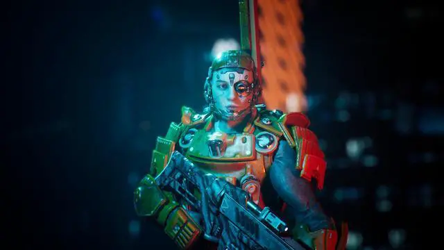 Alt view image 12 of 14 - The Ascent - Cyber Warrior Pack - PC [Online Game Code]