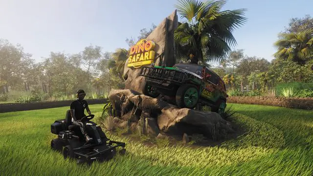Alt view image 5 of 8 - Lawn Mowing Simulator - Dino Safari - PC [Online Game Code]