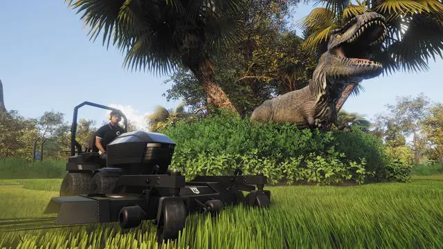 Alt view image 8 of 8 - Lawn Mowing Simulator - Dino Safari - PC [Online Game Code]