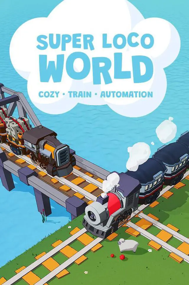 Main image of Super Loco World – Cozy Train Automation - PC [Steam Online Game Code]