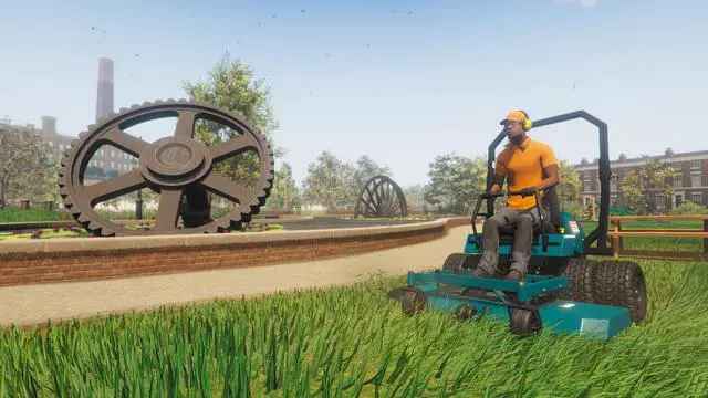 Alt view image 3 of 10 - Lawn Mowing Simulator - Heritage Park - PC [Steam Online Game Code]