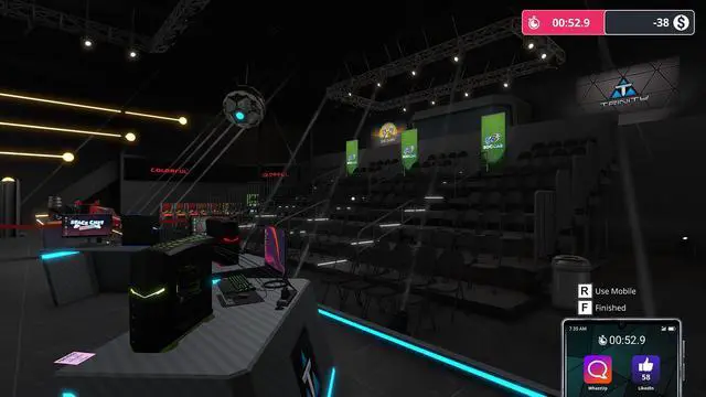 Alt view image 7 of 11 - PC Building Simulator - Esports Expansion - PC [Steam Online Game Code]