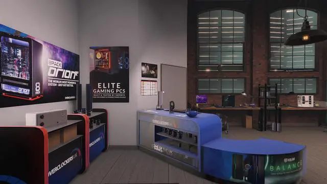 Alt view image 10 of 10 - PC Building Simulator - Overclockers UK Workshop DLC - PC [Steam Online Game Code]